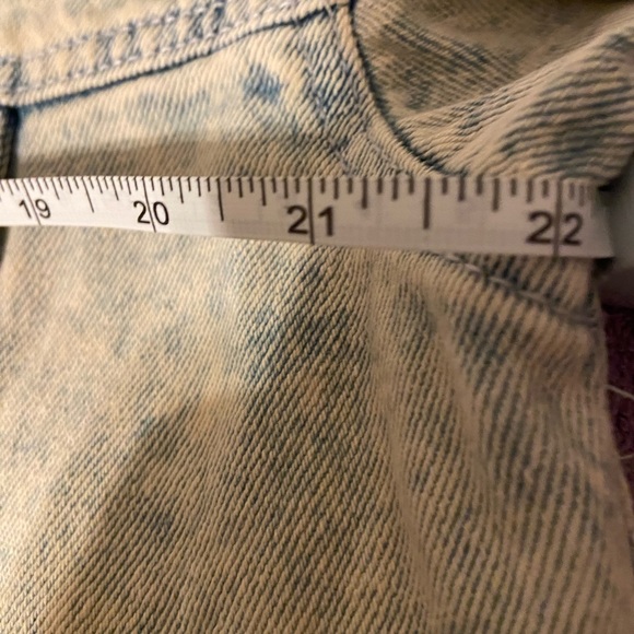 Freddy Krueger hand crafted denim jacket oversized small NWT - Picture 10 of 12